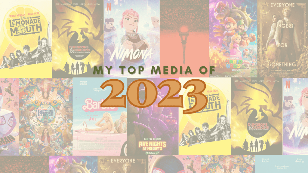 My Top 2023:&nbsp;Movies